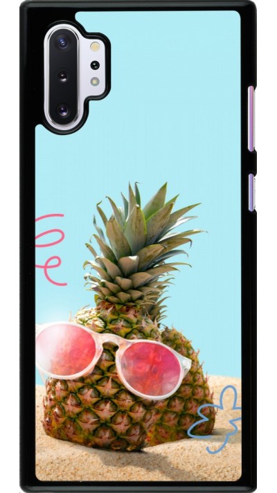 Samsung Galaxy Note 10+ Case Hülle - Pineapple with glasses Summer 2026