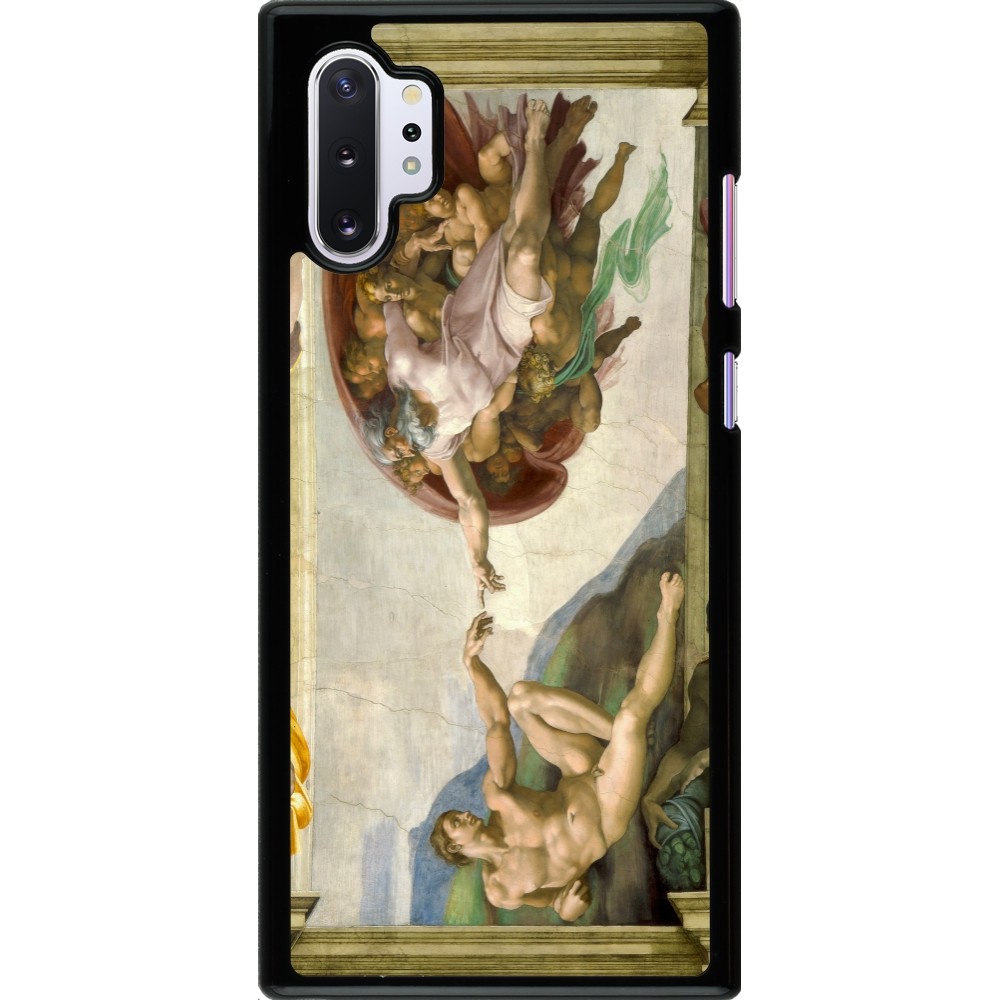 Coque Samsung Galaxy Note 10+ - Tableau art - La Création d’Adam - Michel-Ange