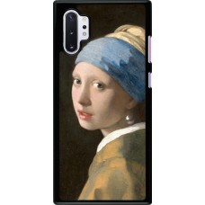 Coque Samsung Galaxy Note 10+ - Tableau art - La Jeune fille à la perle - Johannes Vermeer
