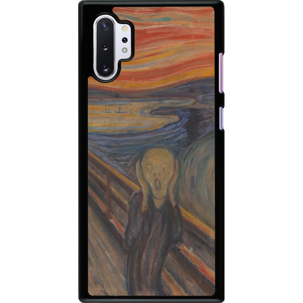 Coque Samsung Galaxy Note 10+ - Tableau art - Le Cri - Edvard Munch