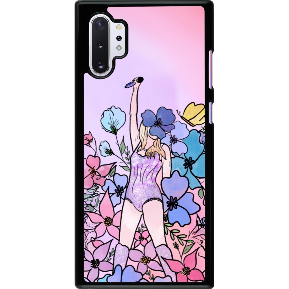 Samsung Galaxy Note 10+ Case Hülle - Taylor Swift Sketch - Pink