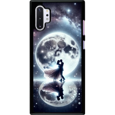 Samsung Galaxy Note 10+ Case Hülle - Valentin 2024 Liebe unter dem Mond