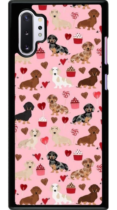 Coque Samsung Galaxy Note 10+ - Valentine 2024 puppy love