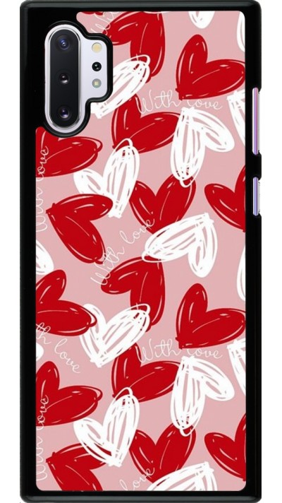 Coque Samsung Galaxy Note 10+ - Valentine 2024 with love heart