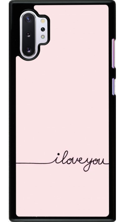 Coque Samsung Galaxy Note 10+ - Valentine 2023 i love you writing