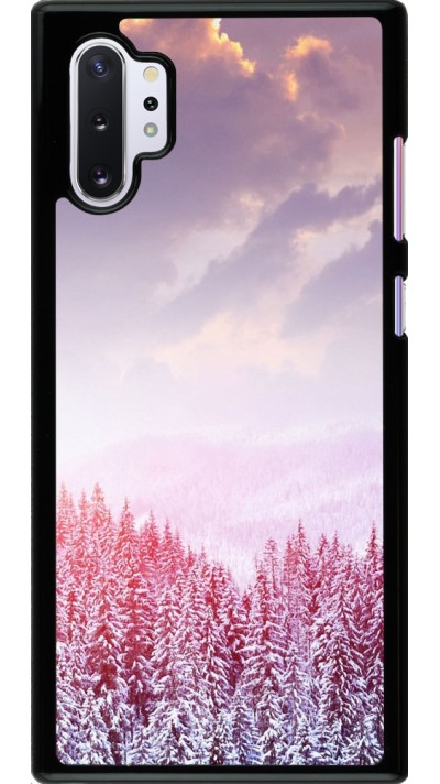 Coque Samsung Galaxy Note 10+ - Winter 22 Pink Forest