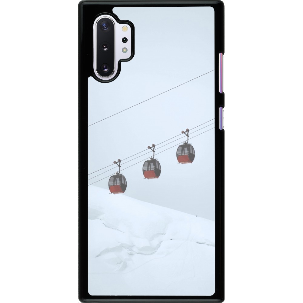 Samsung Galaxy Note 10+ Case Hülle - Winter 22 ski lift