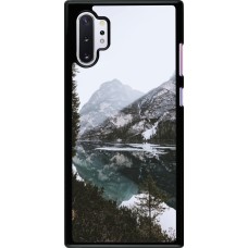 Coque Samsung Galaxy Note 10+ - Winter 22 snowy mountain and lake