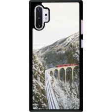 Samsung Galaxy Note 10+ Case Hülle - Winter 25 Winter polar express