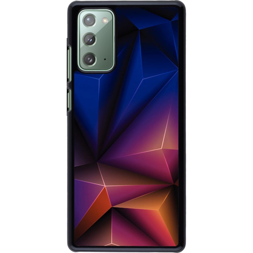 Coque Samsung Galaxy Note 20 - Abstract Triangles 