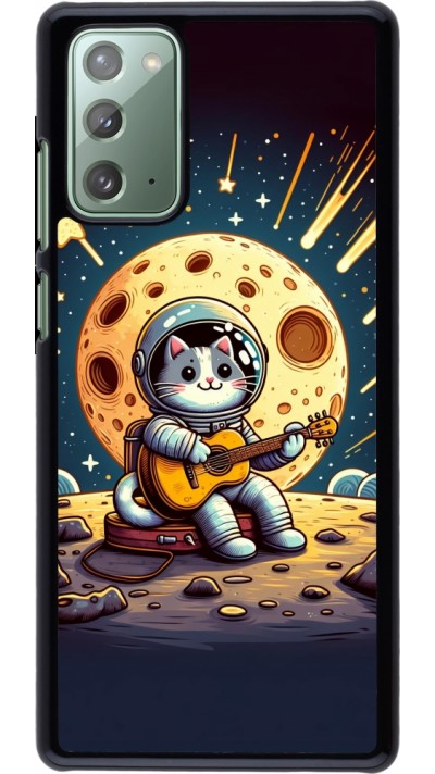 Coque Samsung Galaxy Note 20 - AstroCat RockLune