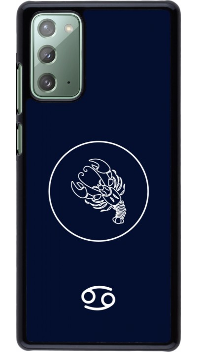 Coque Samsung Galaxy Note 20 - Astrologie Cancer