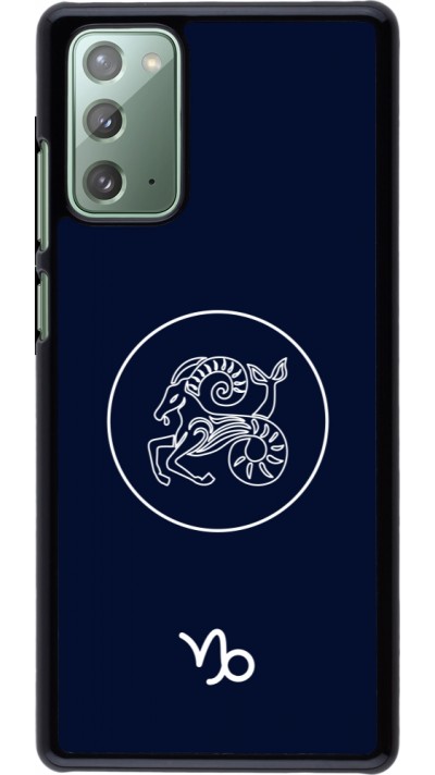 Coque Samsung Galaxy Note 20 - Astrologie Capricorne