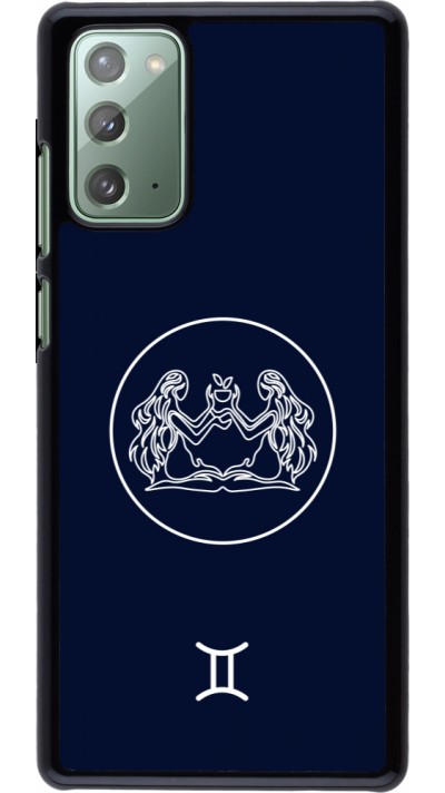 Coque Samsung Galaxy Note 20 - Astrologie Gémeaux