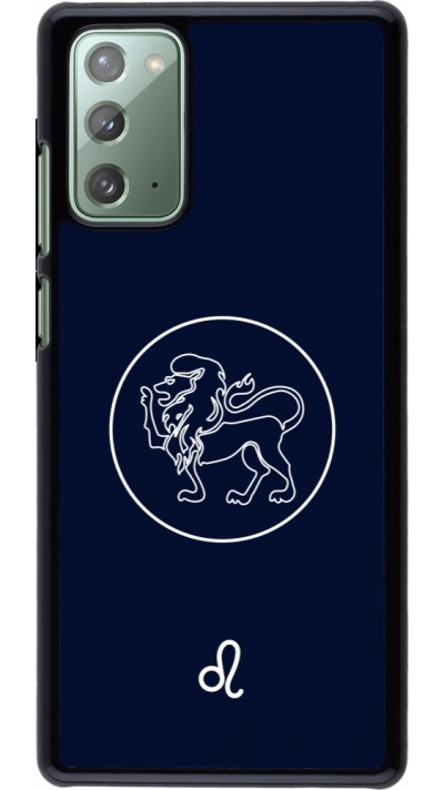 Coque Samsung Galaxy Note 20 - Astrologie Lion