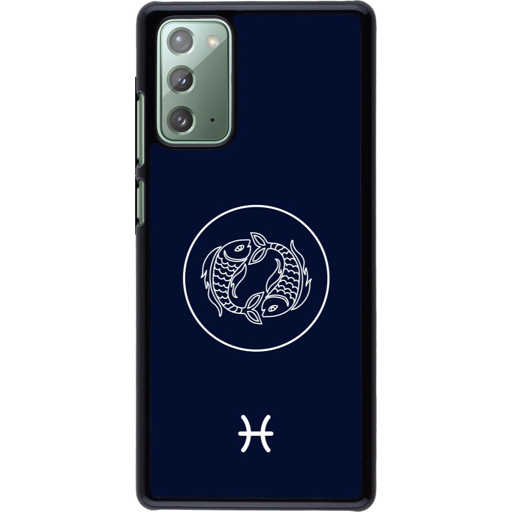 Coque Samsung Galaxy Note 20 - Astrologie Poissons
