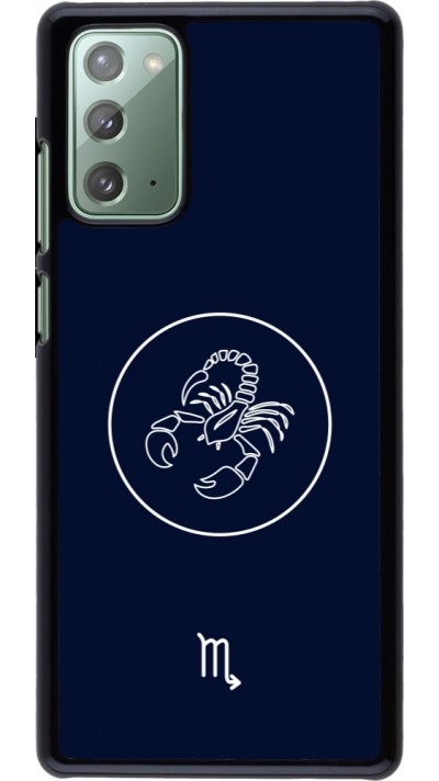 Coque Samsung Galaxy Note 20 - Astrologie Scorpion