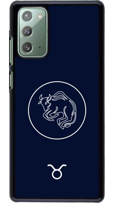 Coque Samsung Galaxy Note 20 - Astrologie Taureau