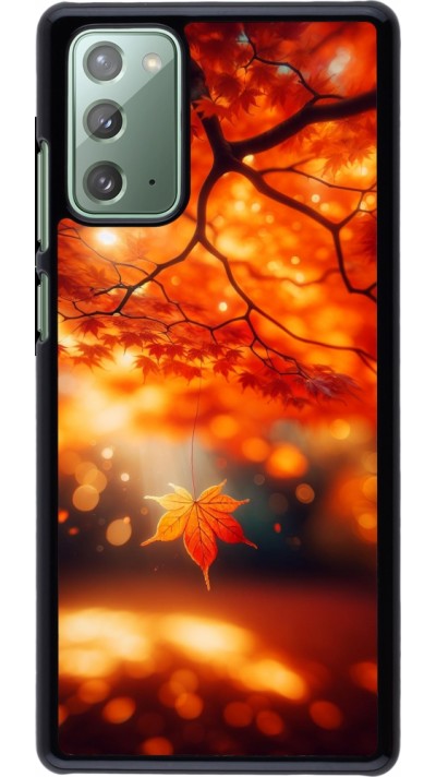 Samsung Galaxy Note 20 Case Hülle - Herbst Magisch Orange