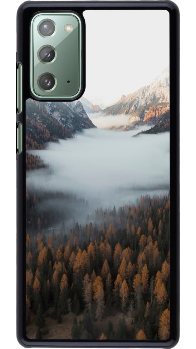 Samsung Galaxy Note 20 Case Hülle - Autumn 22 forest lanscape