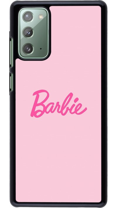 Coque Samsung Galaxy Note 20 - Barbie Text