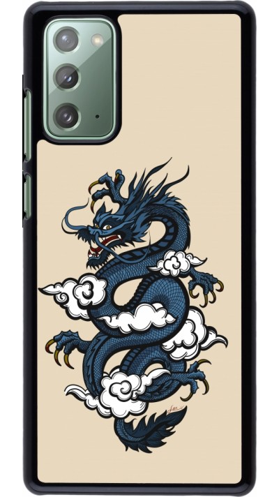 Coque Samsung Galaxy Note 20 - Blue Dragon Tattoo