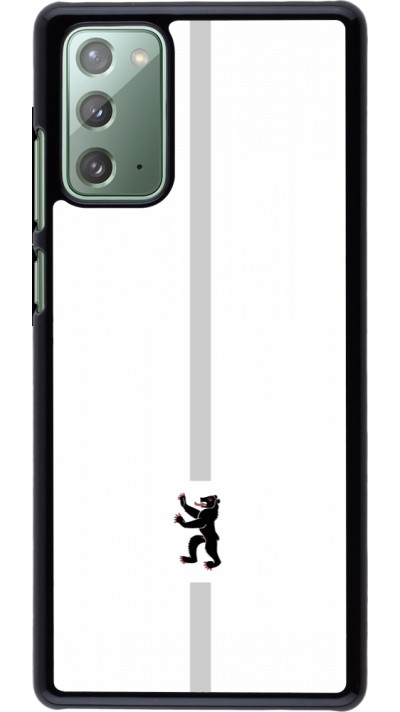 Samsung Galaxy Note 20 Case Hülle - Kanton AI weiss