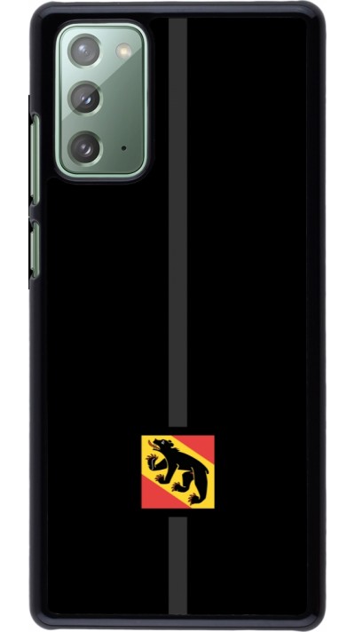 Samsung Galaxy Note 20 Case Hülle - Kanton BE schwarz