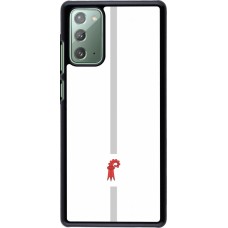 Samsung Galaxy Note 20 Case Hülle - Kanton BL weiss