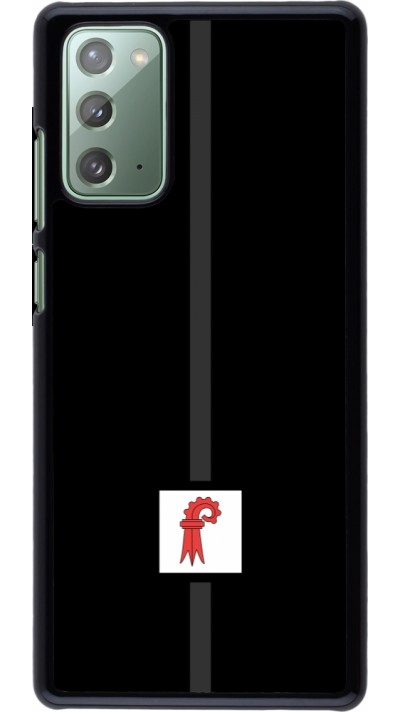 Samsung Galaxy Note 20 Case Hülle - Kanton BL schwarz