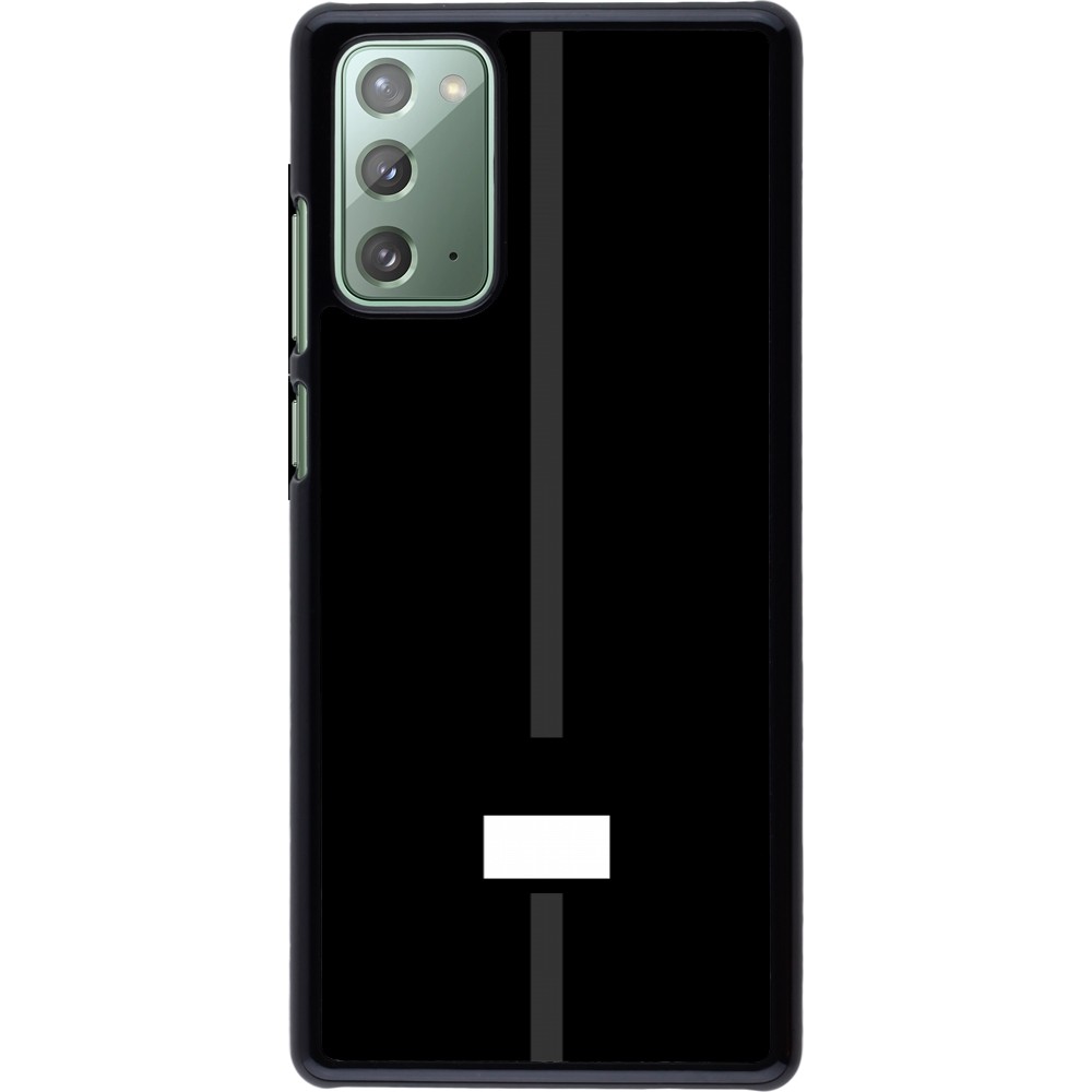 Samsung Galaxy Note 20 Case Hülle - Kanton FR schwarz