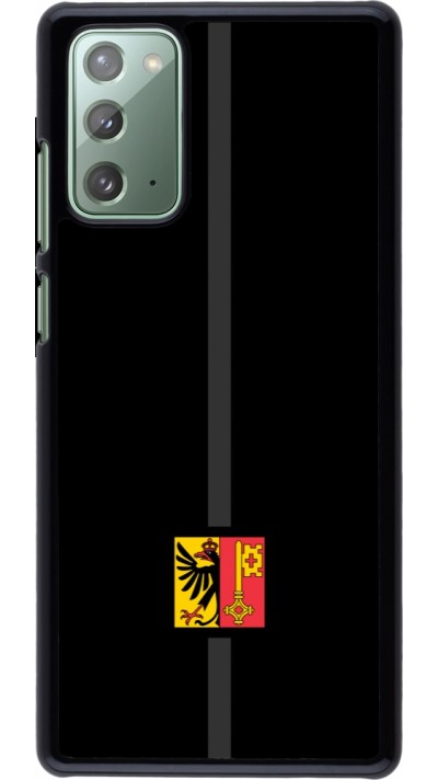 Samsung Galaxy Note 20 Case Hülle - Kanton GE schwarz