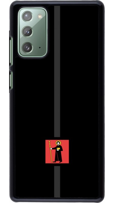 Samsung Galaxy Note 20 Case Hülle - Kanton GL schwarz