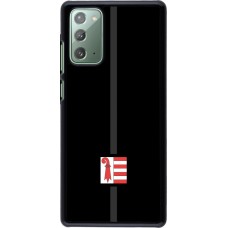 Samsung Galaxy Note 20 Case Hülle - Kanton JU schwarz