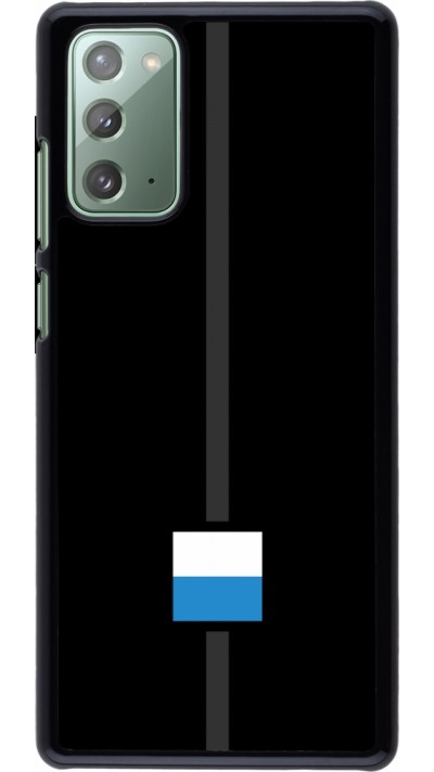 Samsung Galaxy Note 20 Case Hülle - Kanton LU schwarz