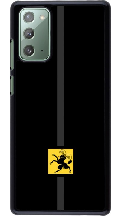 Samsung Galaxy Note 20 Case Hülle - Kanton SH schwarz