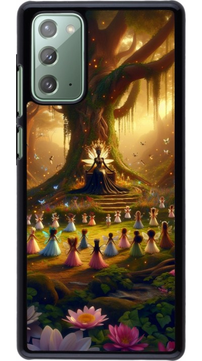 Coque Samsung Galaxy Note 20 - Clairière féerique