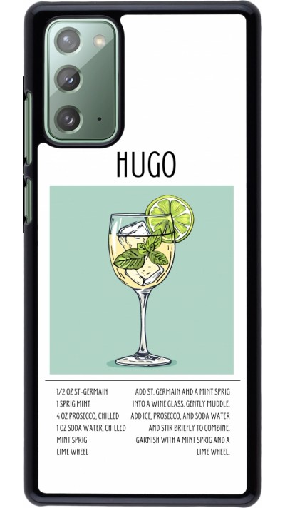Samsung Galaxy Note 20 Case Hülle - Cocktail Rezept Hugo