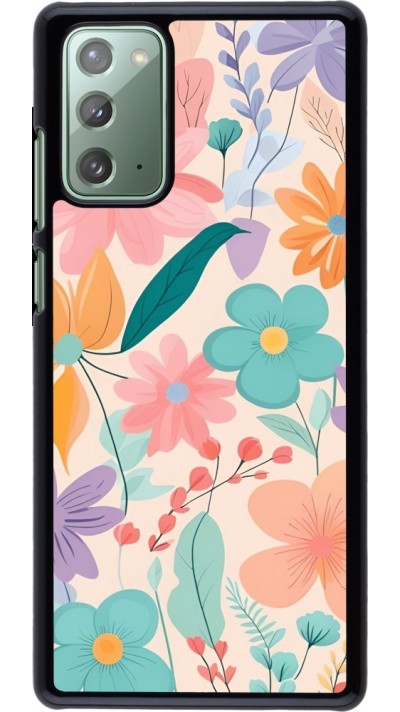 Samsung Galaxy Note 20 Case Hülle - Easter 2024 spring flowers