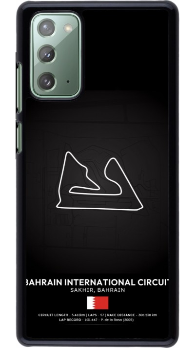 Coque Samsung Galaxy Note 20 - F1 Track 2025 Bahrain