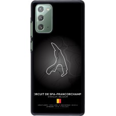 Coque Samsung Galaxy Note 20 - F1 Track 2025 Belgium