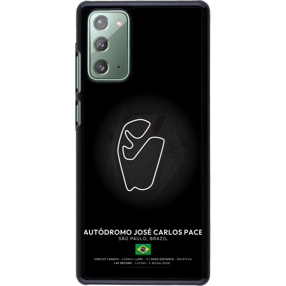 Coque Samsung Galaxy Note 20 - F1 Track 2025 Brazil