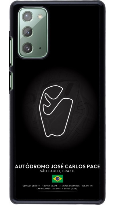 Coque Samsung Galaxy Note 20 - F1 Track 2025 Brazil