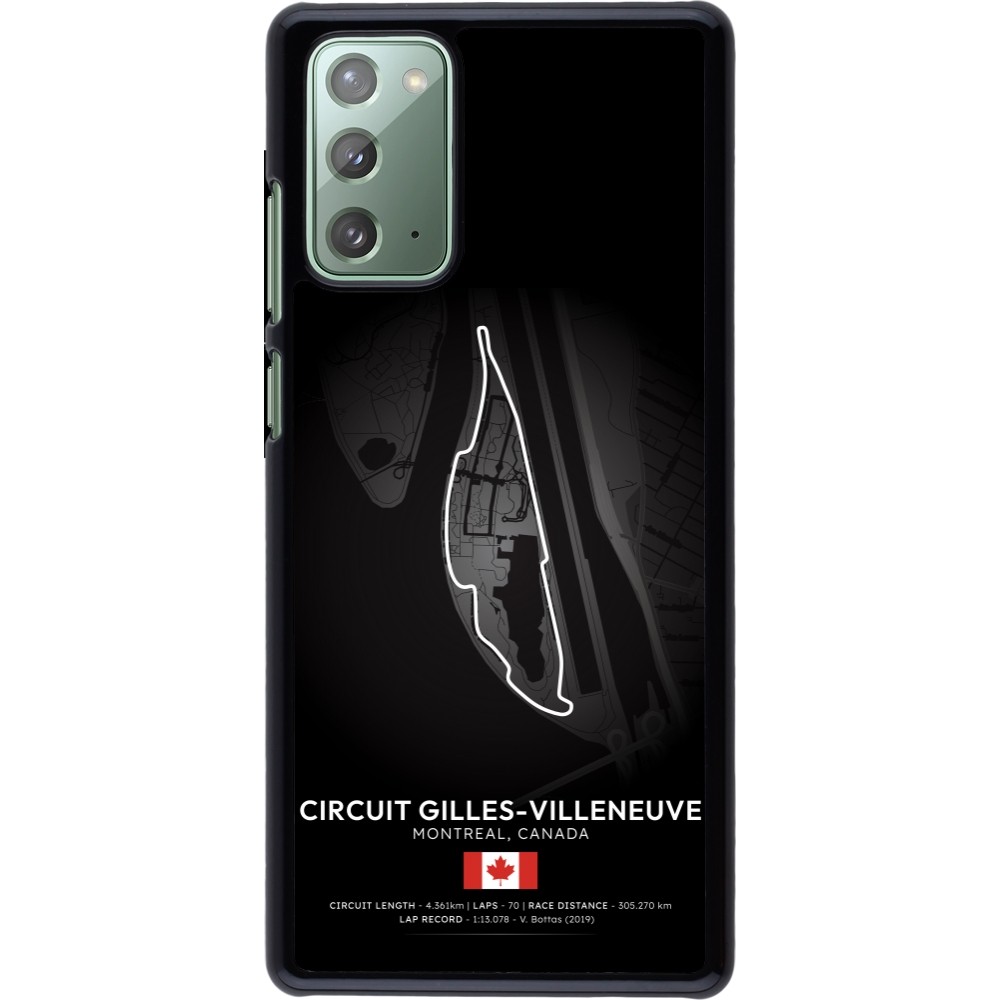 Coque Samsung Galaxy Note 20 - F1 Track 2025 Canada