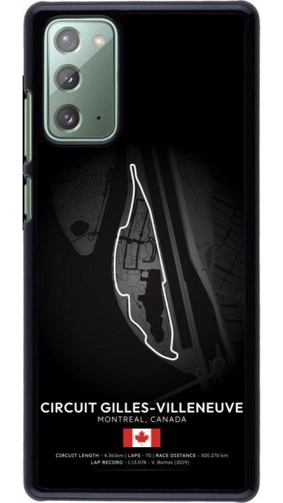Coque Samsung Galaxy Note 20 - F1 Track 2025 Canada