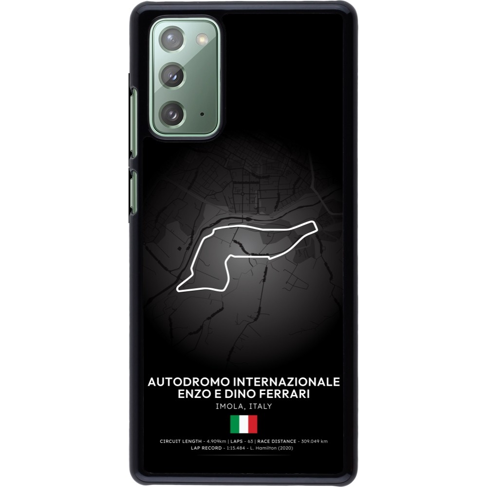 Coque Samsung Galaxy Note 20 - F1 Track 2025 Emilia-Rogmana