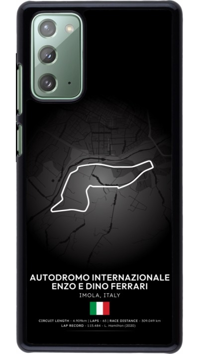 Coque Samsung Galaxy Note 20 - F1 Track 2025 Emilia-Rogmana