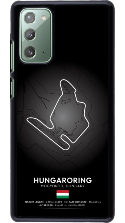 Coque Samsung Galaxy Note 20 - F1 Track 2025 Hungary