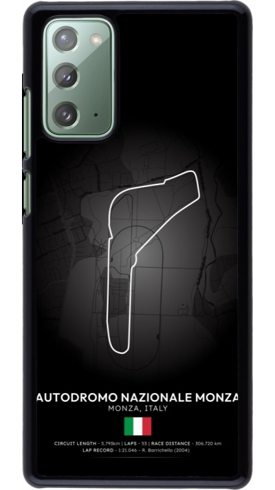 Coque Samsung Galaxy Note 20 - F1 Track 2025 Italy