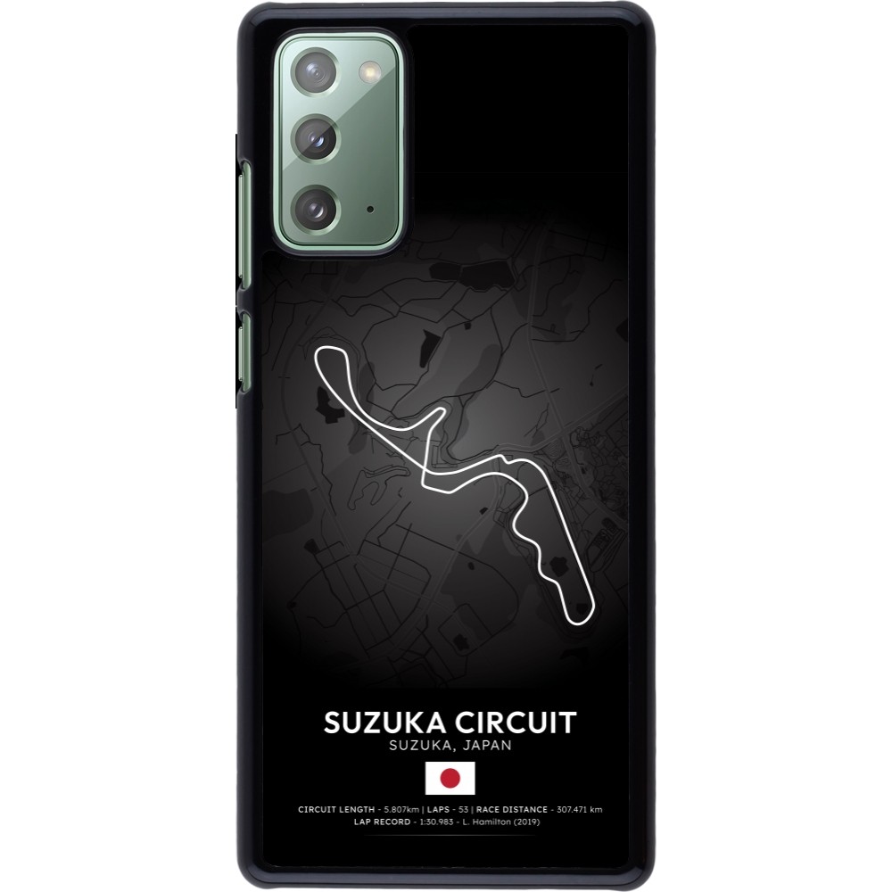 Coque Samsung Galaxy Note 20 - F1 Track 2025 Japan